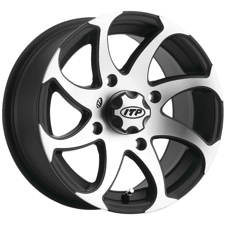 ITP Twister Wheel Machined Black 14x7 4/110 5+2 1422326536BL