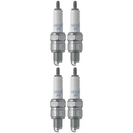 Set of 4 NGK Standard Spark Plugs for Yamaha RAPTOR 2005-2002 Engine 80cc