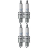 Set of 4 NGK Standard Spark Plugs for Yamaha BREEZE 2004-1999 Engine 125cc