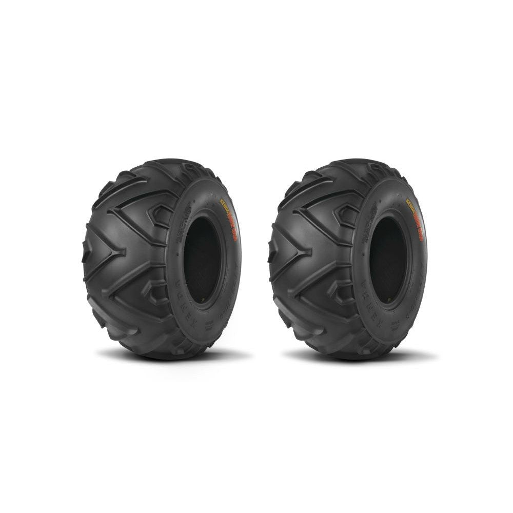 Kenda Set Of Two K584 Snow Mad Front/Rear Bias Tires (2 Ply) [22x10-8]