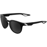 100% Campo Sunglasses Matte Black with Smoke Lens - 61026-019-57