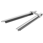 New Harley FXST Softail Standard 2007Frame Down Tube Covers Chrome by Kuryakyn
