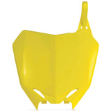 Acerbis Yellow Front Number Plate for Suzuki - 2113630231