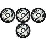 4 Front Rail Silver Idler Wheels BOMBARDIER/SKI-DOO MX Z 600/800 REV (all) 02-03