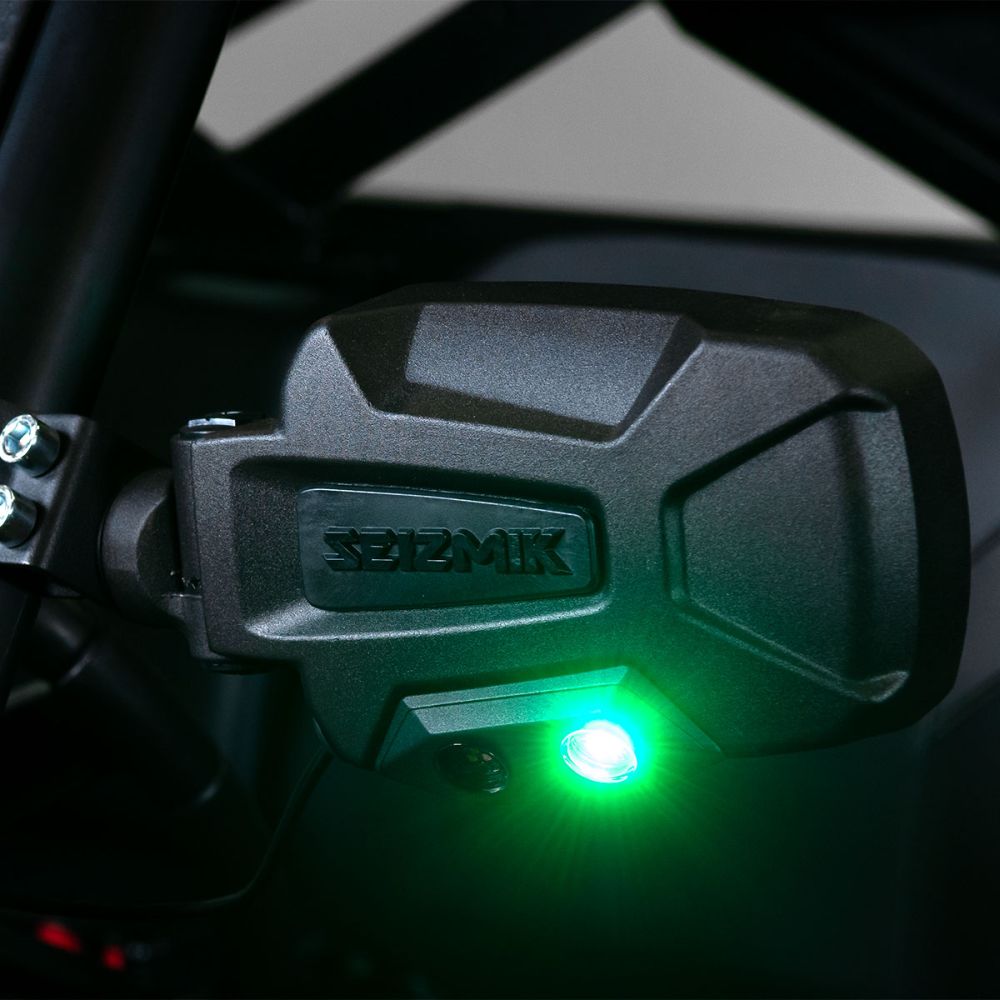 Seizmik Pursuit Night Vision Series Side View Aluminum Mirrors 56-18086KIT