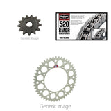 520 BMOR Chain, Front Steel & Rear Alum Sprocket Kit for Street DUCATI M695 2008