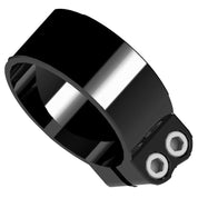 Arlen Ness Black 2.5in Super Muffler Clamps 05-942