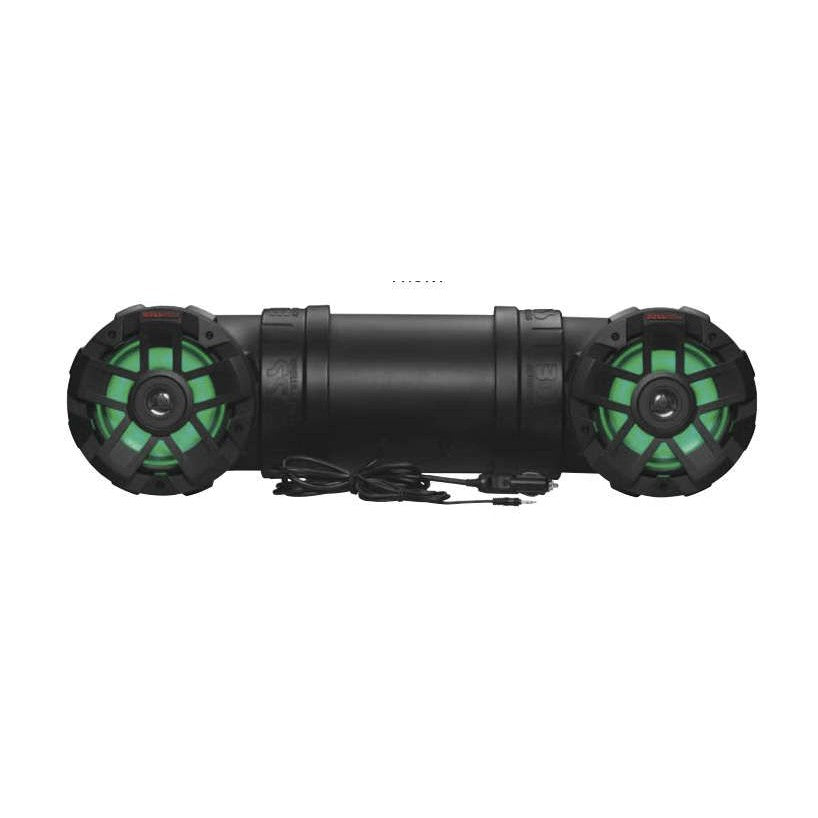 Boss Audio Systems 8" Bluetooth Sound System with RGB Black Plug-and-Play