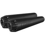 Two Brothers Racing Comp-S Slip-Ons - Black - Short for 2018 FATBOB