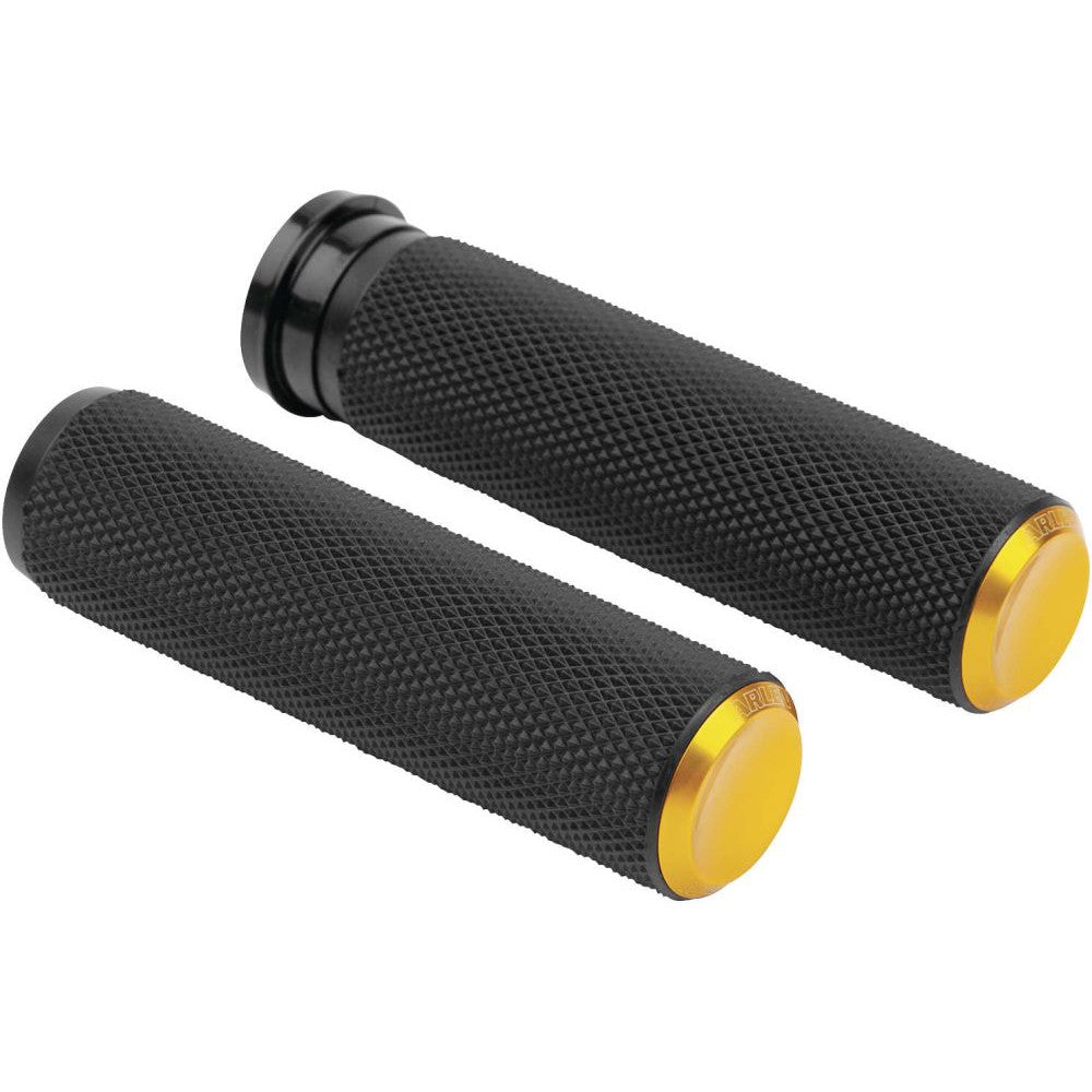 Arlen Ness Knurled Gold FBW Grips 07-347