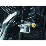 Kuryakyn Universal Helmet Lock Chrome 1 1/4" 1-1/2" Frame Harley Suzuki Honda