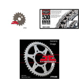 Kit de cadena BMXR 530, piñón delantero y trasero KAW ZX900C Ninja ZX-9R 1998-1999