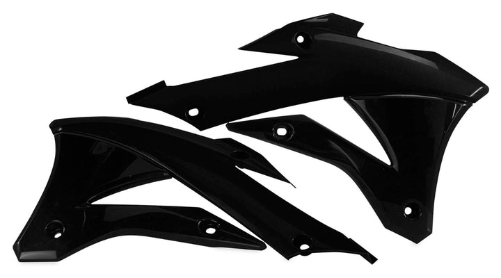 Acerbis Black Radiator Shrouds for Kawasaki - 2374070001