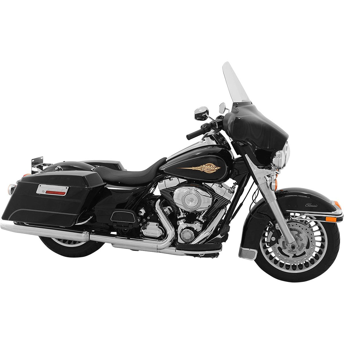Harley-Davidson FLTR Road Glide 2008-2009 RunAround Solo Seat by Mustang