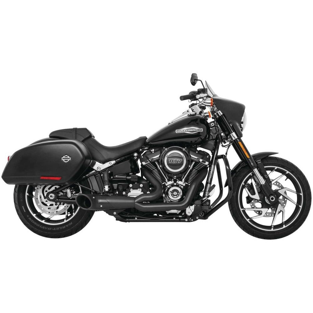 Freedom Performance Turnout 2-into-1 Exhaust Black - HD00812