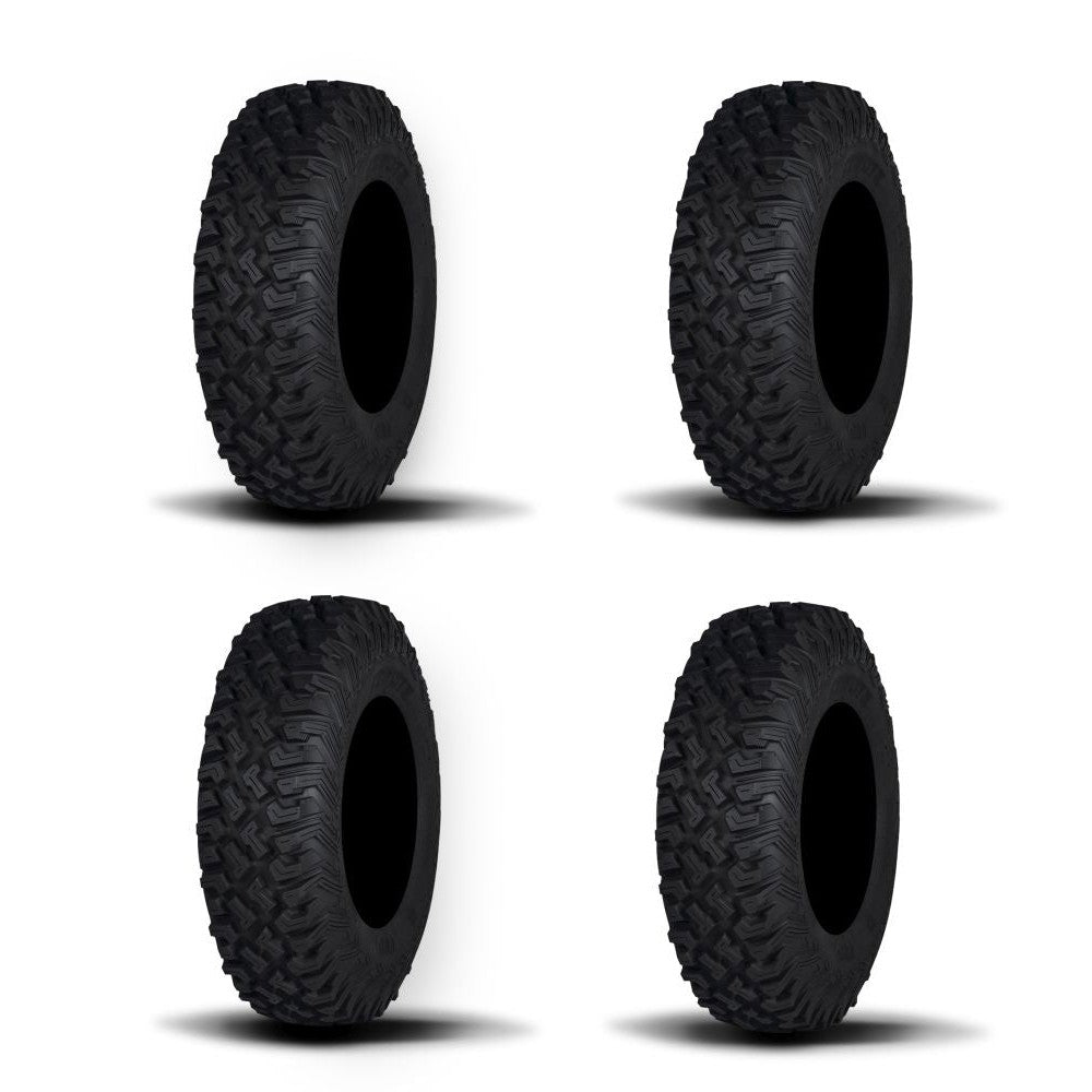 ITP Two Each Coyote Tires Front [27x9R-14] And Coyote Tires Rear [27x11R-14]