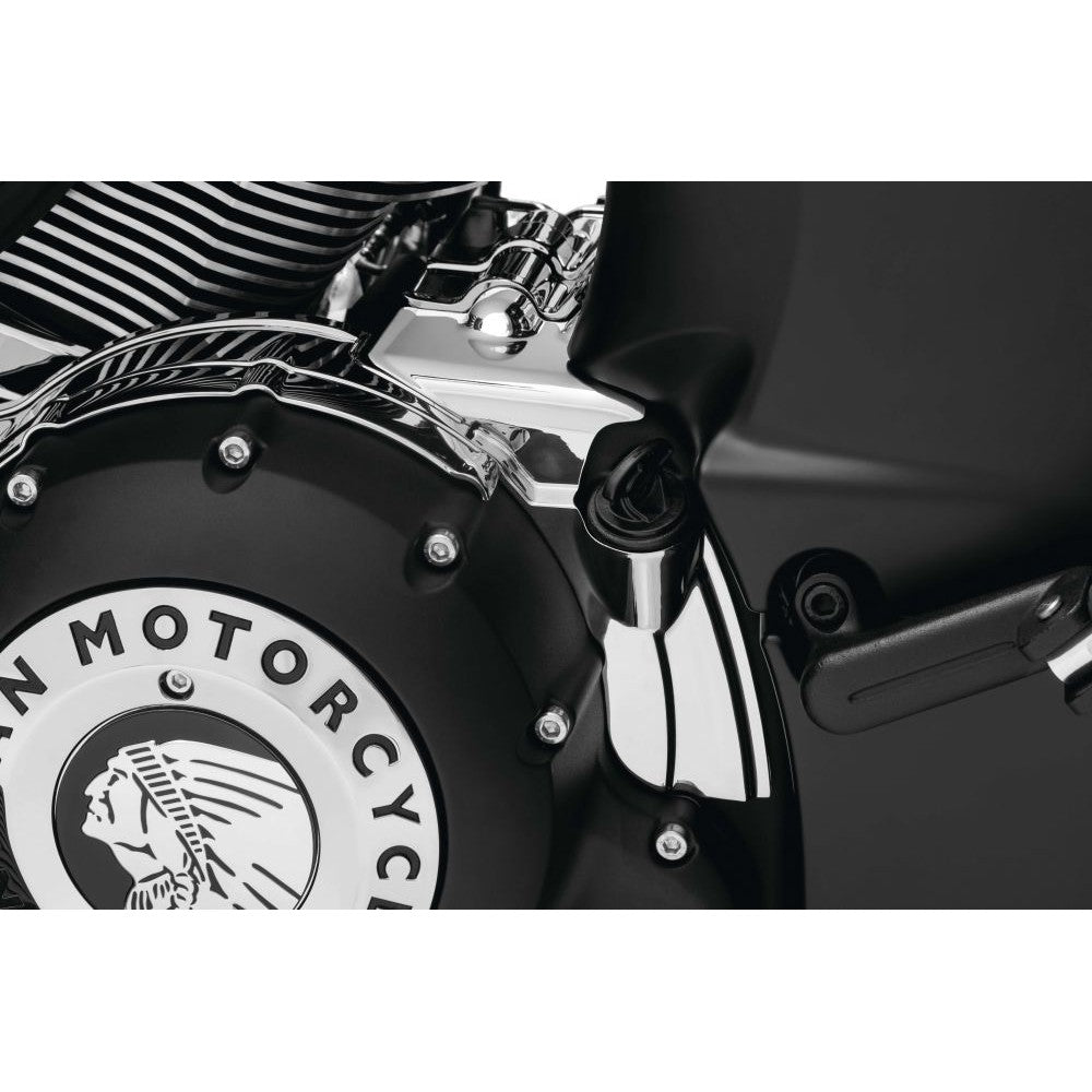 Kuryakyn Rear Oil Panel Accents for Indian Chrome
