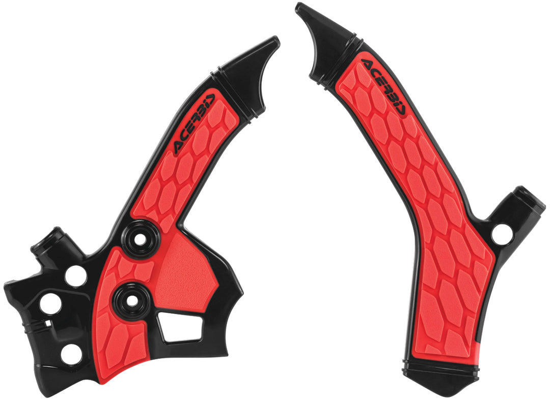 Acerbis Black/Red X-Grip Frame Guard - 2726851042