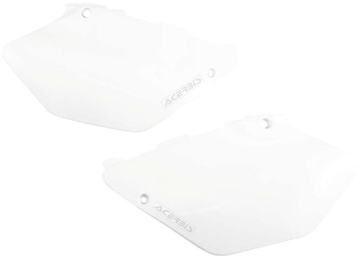 Acerbis White Side Number Plate for Yamaha - 2043520002