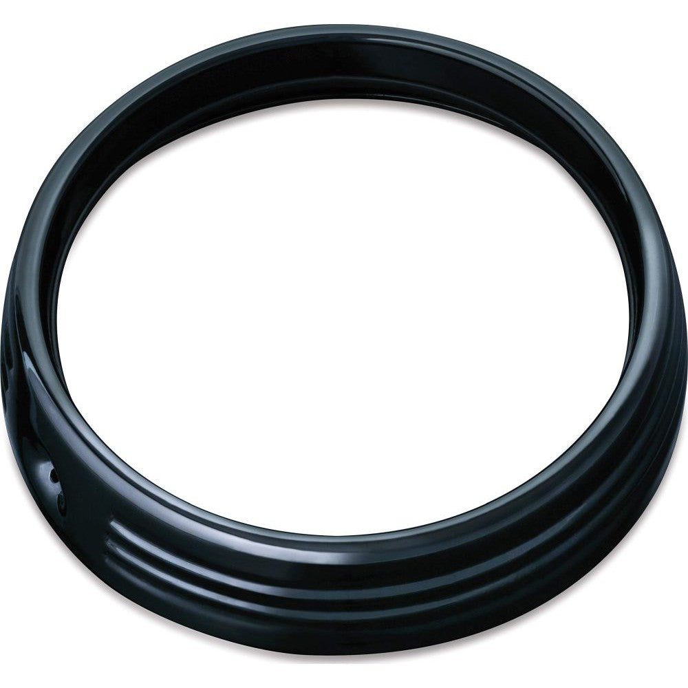 Kuryakyn 7" Headlight Trim Ring Black