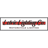 Luces de soporte para alforjas Letric Lighting, color negro