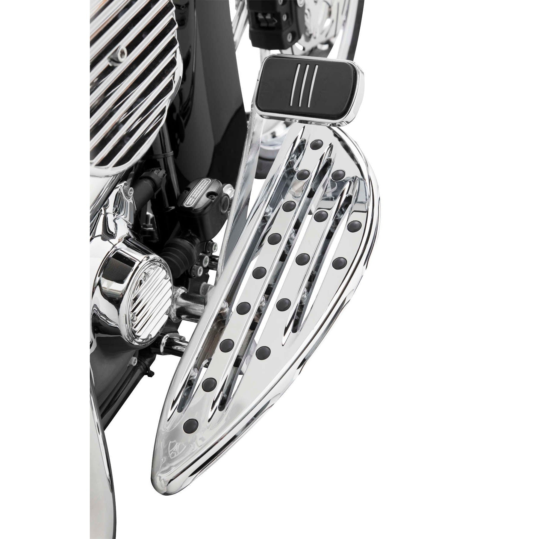 Harley FLHXI Street Glide 2006Deep Cut Floorboards Driver Chrome by Arlen Ness