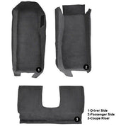 ACC Replacement Carpet Kit For 2005-2013 Chevrolet Corvette Coupe Front with Riser