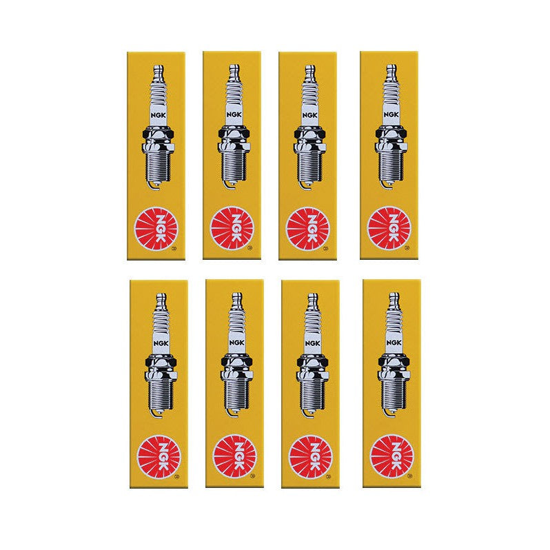 Set of 8 NGK Standard Spark Plugs for Yamaha YZ250F 2014 Engine 250cc