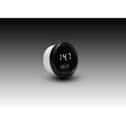 Intellitronix Voltmeter in Black Bezel - White