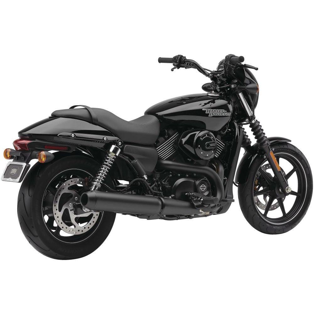 Cobra Slip-On Exhaust Black/Chrome - 6510B