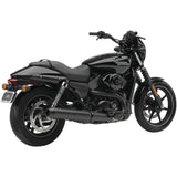 Cobra Slip-On Exhaust Black/Chrome - 6510B