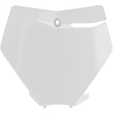 Acerbis White Front Number Plate for KTM - 2736270002