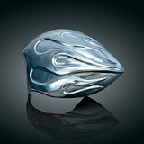 Harley-Davidson FLHRSE3 CVO Road King 2007Flame Horn Cover Chrome by Kuryakyn