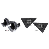 SSV Works Behind Seat 6.5" Unloaded Speaker Pods With 8" Speaker Pods For Polaris Slingshot 15-21