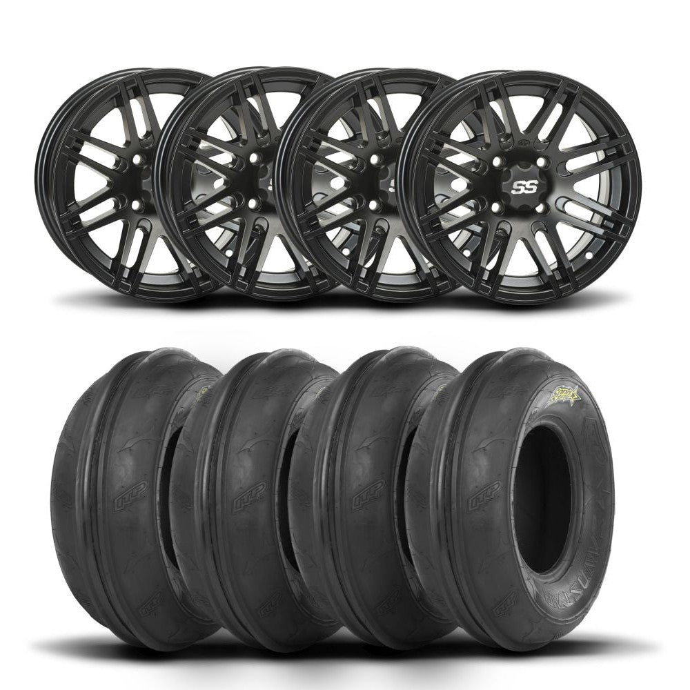 ITP SS316 12" Wheels And Sand Star Tires [26x9-12]