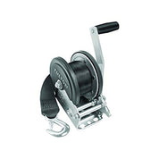Fulton Winch 1500 Lbs Single Speed with 20" Strap & Cover - 142208