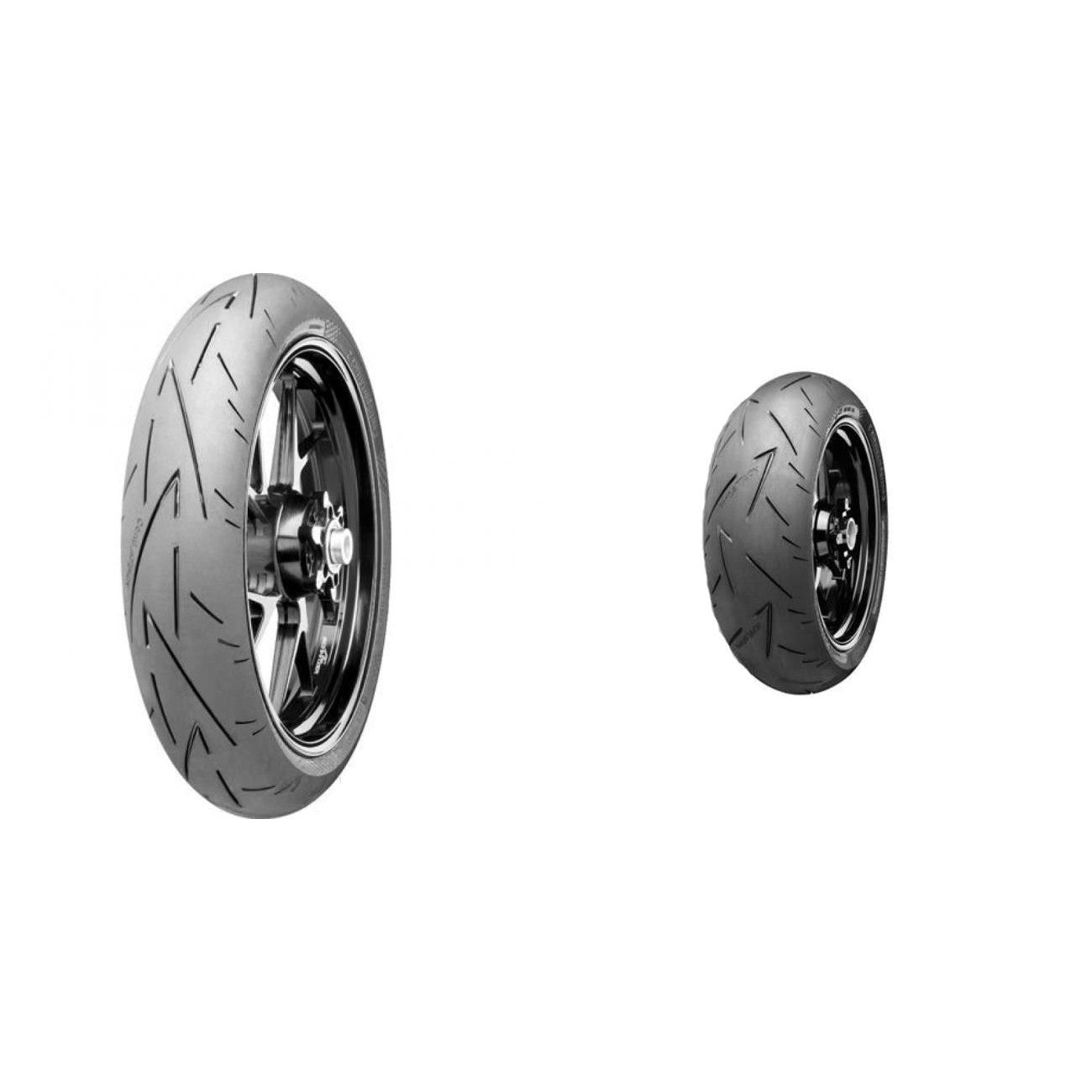Sport Attack 2 Front & Rear Tire Set, 120/60ZR17 (55W) & 190/55ZR17 (75W)