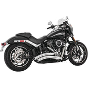 Freedom Performance Sharp Curve Radius Exhaust with Star Tips Chrome - HD01176