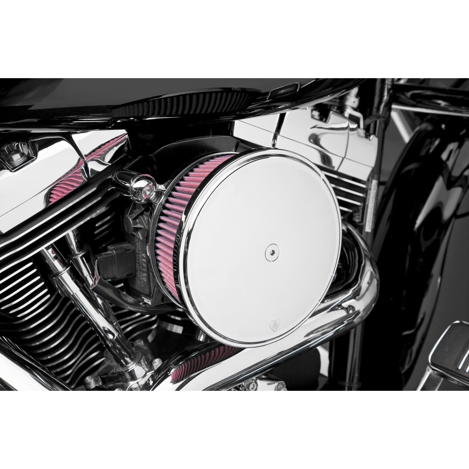 Harley FLSTC 93-99Big Sucker Stage 2 Air Cleaner w/Cvr Std Chr by Arlen Ness