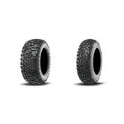 Pair of Maxxis Workzone Radial 25x8R-12 And 25x10R-12 Tires (2)