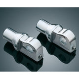 Kuryakyn Chrome Tapered Adjustable Adapters