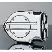 Kuryakyn 9995 Chrome Blood Groove Hypercharger w/ Chrome Butterflies