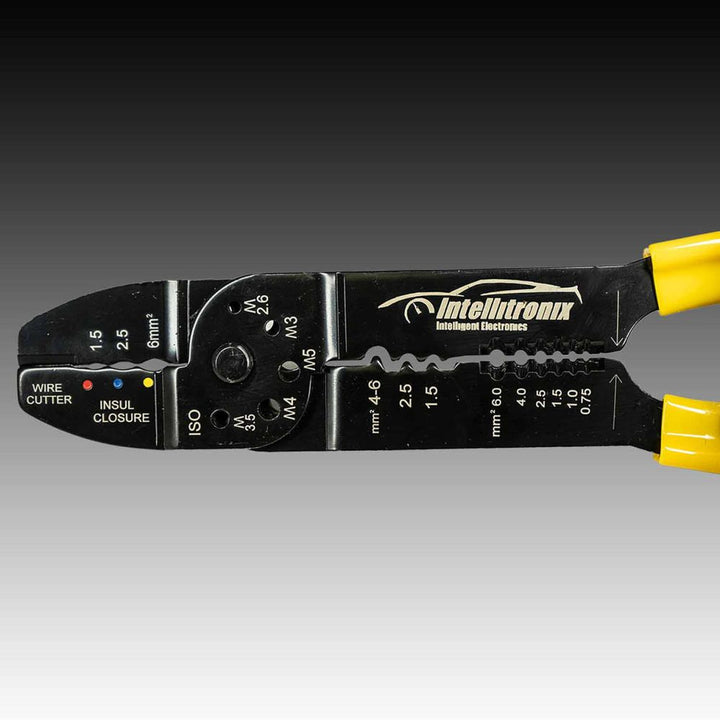 Intellitronix Wire Cutters and Crimpers - Black/Yellow