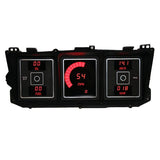 Tablero digital LED Intellitronix DP1010 para camioneta Ford 1973-1979 (rojo)