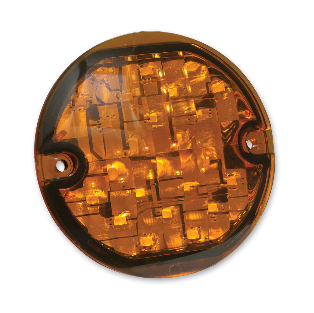 KURYAKYN FLAT AMBER LED FRONT TURN SIGNAL CONVERSION FOR HARLEY TOURING HD 5440