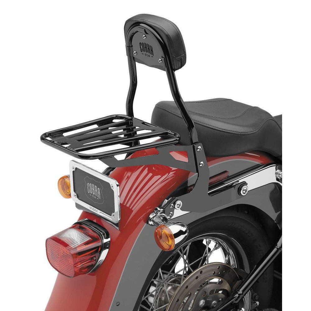 Cobra Detachable Backrest Round Black - 602-2001B