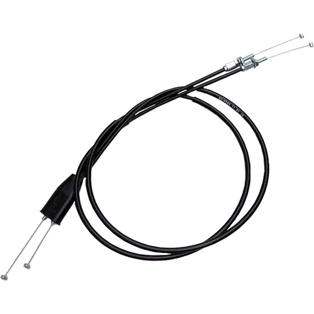 Motion Pro Black Vinyl Push - Pull Throttle Cable Set For Honda CRF250R 2010-2013