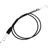 Motion Pro Black Vinyl Push - Pull Throttle Cable Set For Honda CRF250R 2010-2013