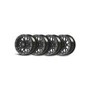 Bullite Set of 4 Rider Wheel 14X7.0 Gun Metal/Black 4/156 5+2