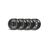 Juego de 4 ruedas Bullite Rider 15 x 7,0, color bronce/negro, 4/137, 5+2